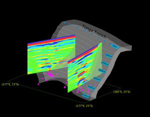 Seismologists discover complex structure in Tonga mantle wedge