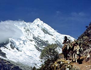 Geographer Jeff Bury studies human impacts of climate change in central Andes
