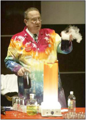 Chemistry department hosts exciting science show on Sunday, October 17