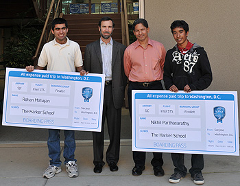UCSC faculty mentor Intel science contest finalists