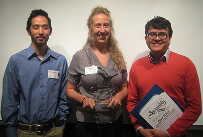UCSC cholera biofilm team wins Deloitte QB3 Award for Innovation