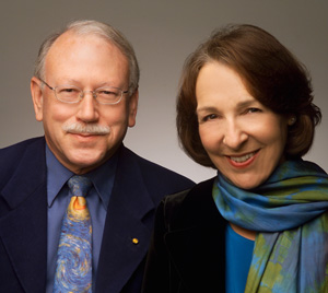 Joel Primack and Nancy Abrams honored by Chopra Foundation