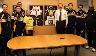 Chancellor, EVC receive slug jerseys