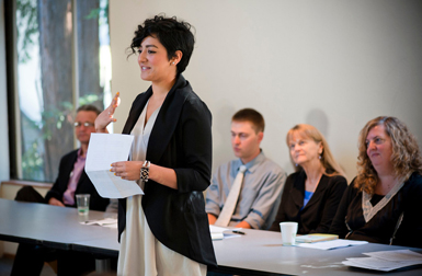 Zimmerman scholarship ceremony leads to discussion of public service