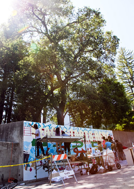 Collaborative mural creates images, opportunities for understanding