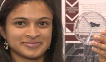 High school student’s work in UCSC lab earns Intel Science Fair prize