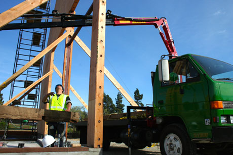 Barn raising set for re-creation of historic Cowell Ranch Hay Barn