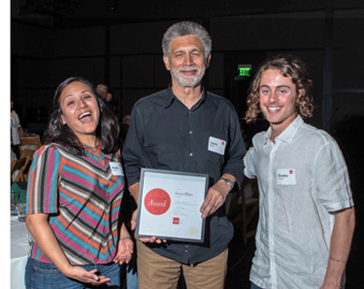 First annual Arts Division emeriti awards honor Chip Lord and Lewis Watts