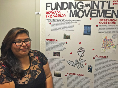 Community studies majors present findings after six-month field study