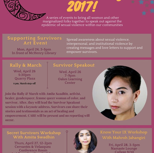 Students take lead on planning Sexual Assault Awareness Month events