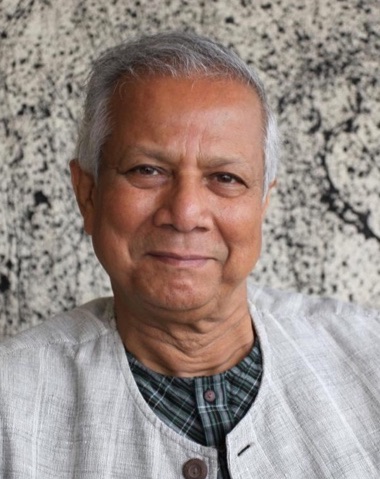 Free public talk by Nobel Peace Prize winner Muhammad Yunus, pioneer of microfinance, on Oct. 10