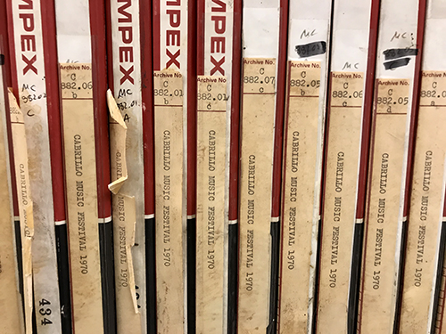 Library awarded grant to digitize 670 tapes from Cabrillo Music Festival