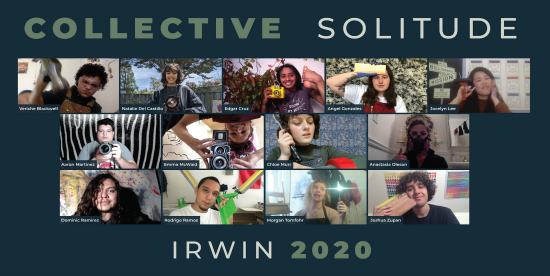 Virtual art galleries created to exhibit works of 13 Irwin Scholars