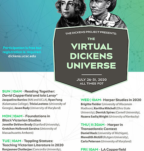 Virtual Dickens Universe to spotlight link between Victorian and African American studies