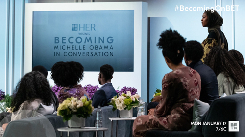 Legal studies major Aissata Ba looks back on the “whirlwind” of meeting Michelle Obama at recent event