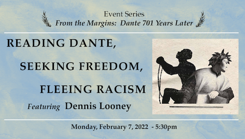‘From the Margins: Dante 701 Years Later’ to provide critical perspectives on author’s work