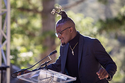 A public dedication in the name of civil rights