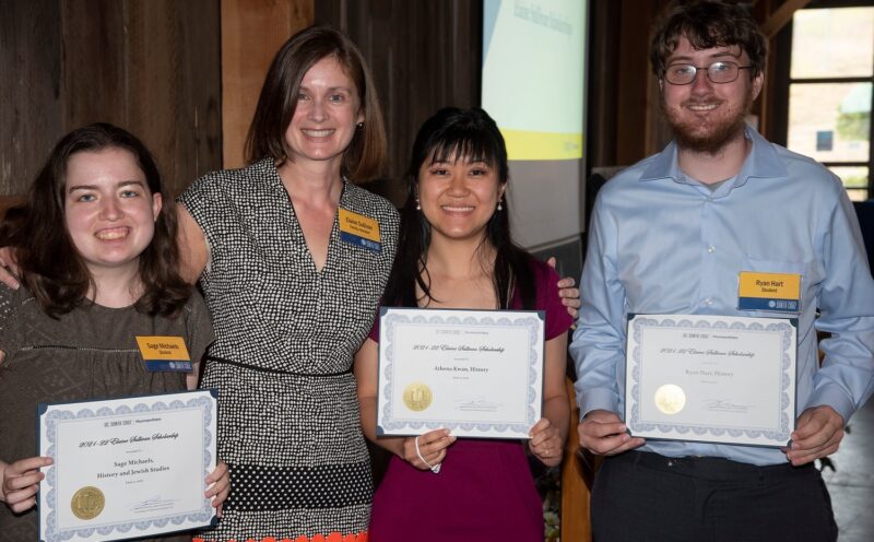 The Humanities Division honors faculty, alumni, and students at the 2021-22 Spring Awards