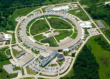 Aerial view of the Argonne National lab