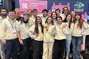 UCSC’s 2022 iGEM team brings home gold medal, earns nomination for best therapeutics project