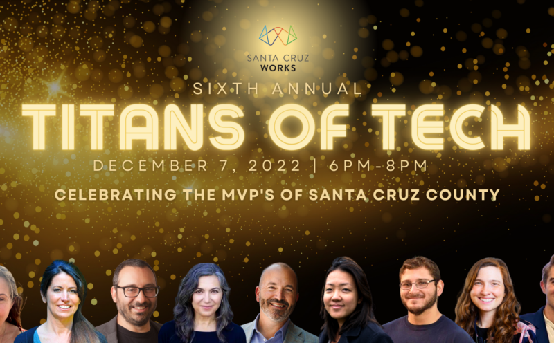 UC Santa Cruz innovators among Santa Cruz Works 2022 Titans of Tech