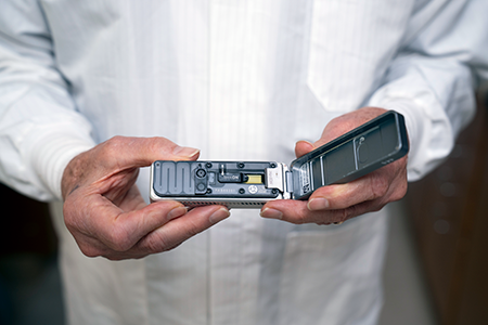UCSC’s David Deamer and Mark Akeson honored for invention of nanopore sequencing