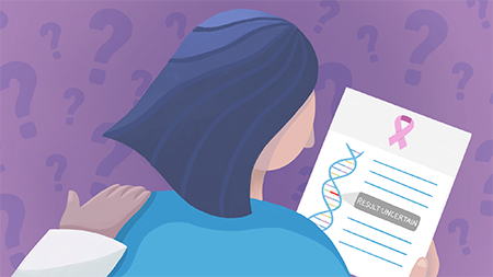 Working to improve clarity for patients assessing their genetic breast cancer risk