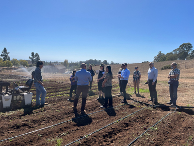 System-wide leaders visit campus to discuss next steps in Agricultural Experiment Station designation