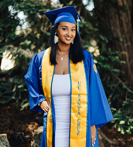 Life Beyond the Redwoods: Seeyade Gizachew shares insights one year after UCSC graduation