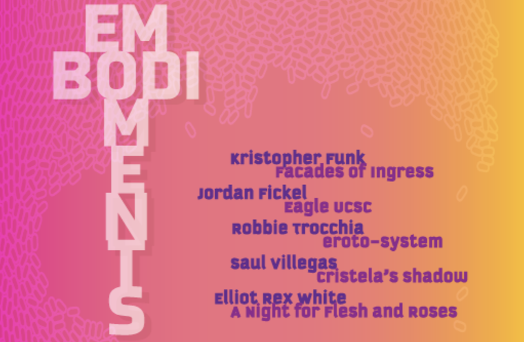 UC Santa Cruz Digital Arts and New Media program presents the 2024 MFA exhibition: “Embodiments”