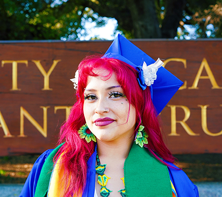 Fashion, community, and academics: First-gen student Izzy Zazueta’s path to graduation