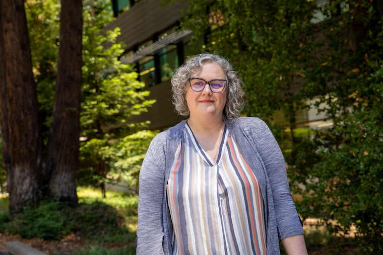 Portrait of Carrie Partch at UC Santa Cruz