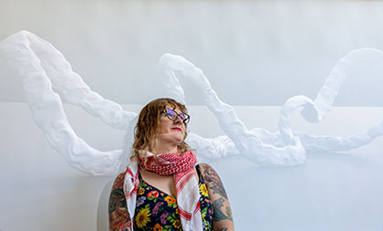 UCSC artist micha cárdenas sounds the alarm on climate catastrophe in Toronto exhibition