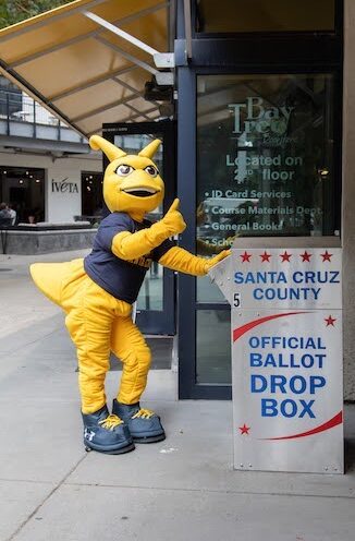 UC Santa Cruz recognized as a 2024 ALL IN Most Engaged Campus for College Student Voting