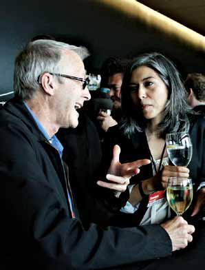 Emeritus Film Professor Chip Lord speaks with digital arts and new media faculty member Soraya Murray.