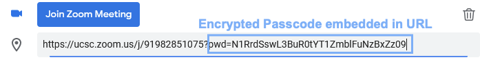 with a passcode in link