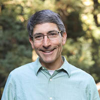 Andrew Fisher on the UCSC campus