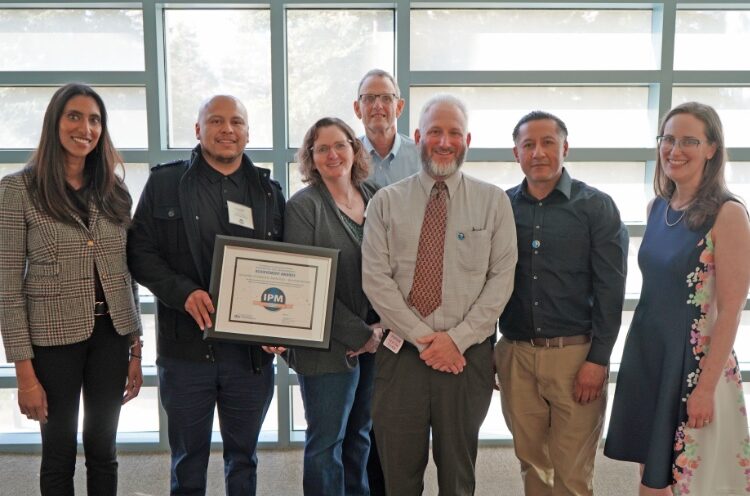 UC Santa Cruz earns Integrated Pest Management Achievement Award