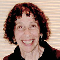 Ruth Langridge posing indoors