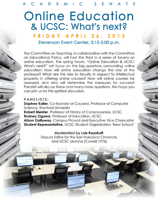 Poster of online forum