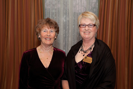 Alison Galloway and Isobel Belvior