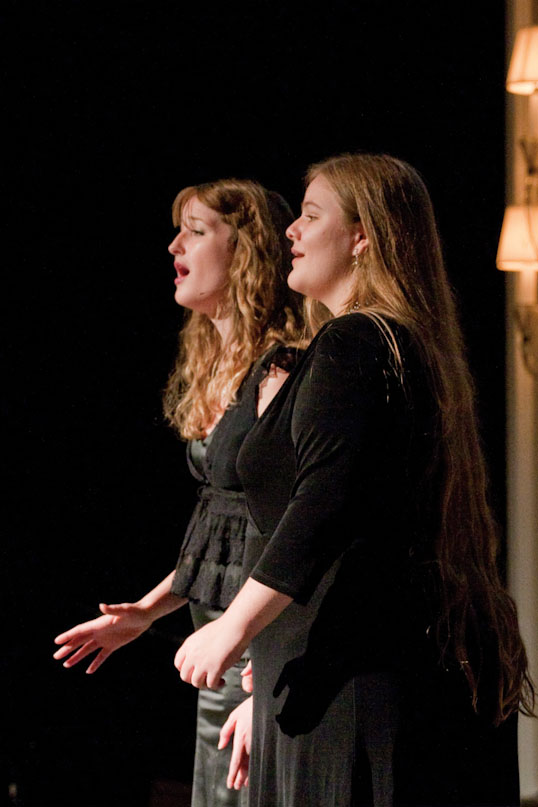 Natalie Erskine and Allie Jessing
