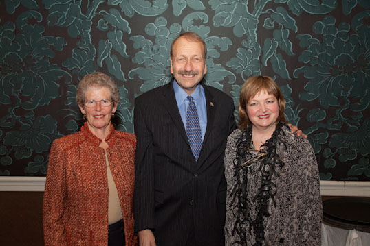 Susan Hammer, George Blumenthal and Mary Doyle