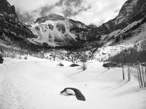 Casandra Bergkamp (College Eight '10, environmental studies), took this picture in Telluride, Colo., while vising a friend—another former Slug! She captured the image on a hike to a frozen waterfall.
