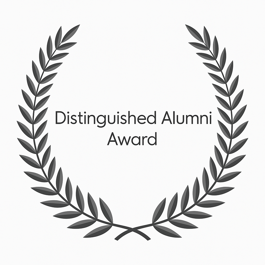 Science Division Distinguished Alumni Award banner