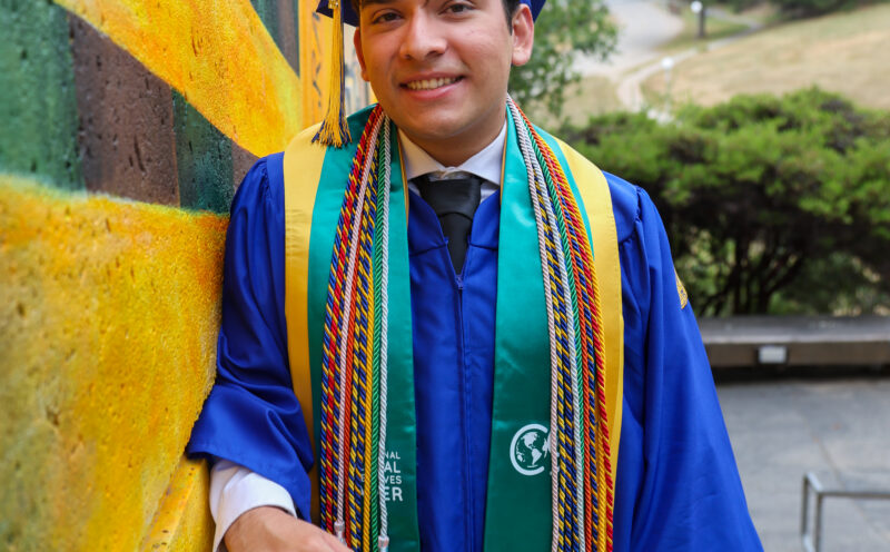 Saúl Ordaz reflects on wide-ranging experiences ahead of graduation 