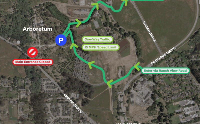 Arboretum to use alternate entrance during construction