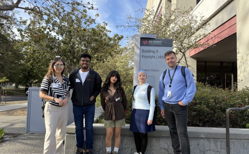 Keysight Technologies partnership gives capstone students hands-on experience