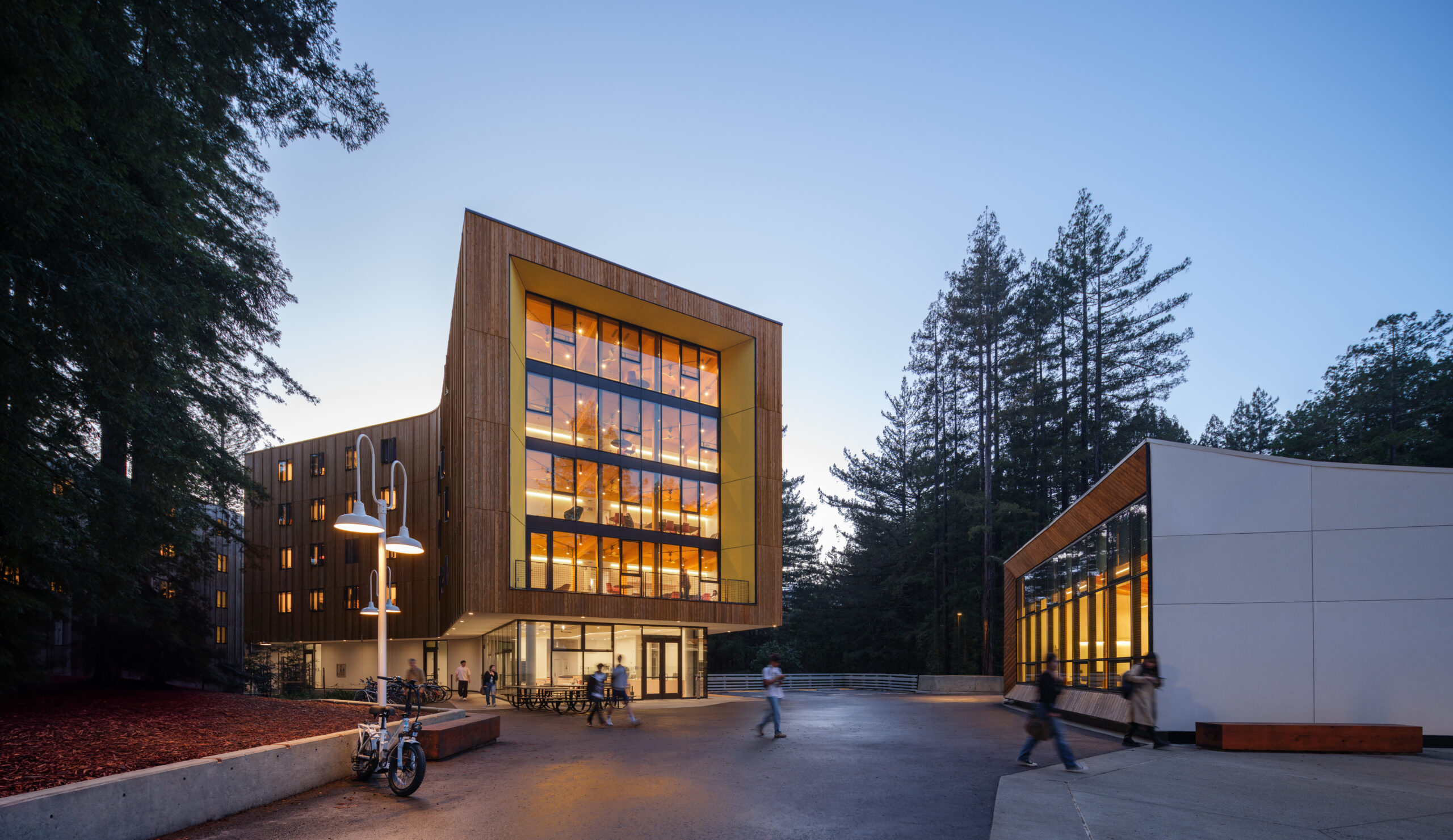 Kresge at dusk