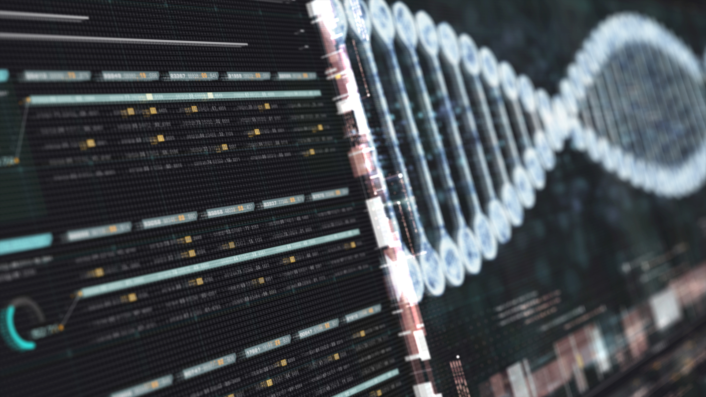 Holographic display of advance DNA sequence analysis